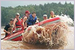 Tidal Bore White Water Rafting on the Shubenacadie River